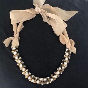 J. Crew Crystal Chiffon Necklace